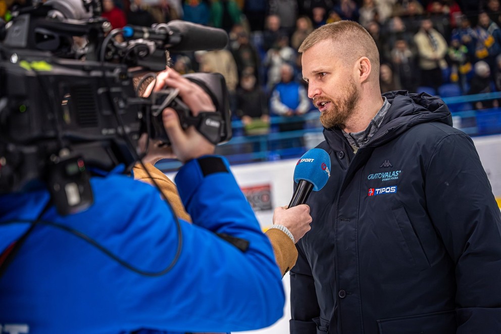 Generálny manažér Spišskej Novej Vsi Richard Rapáč. 