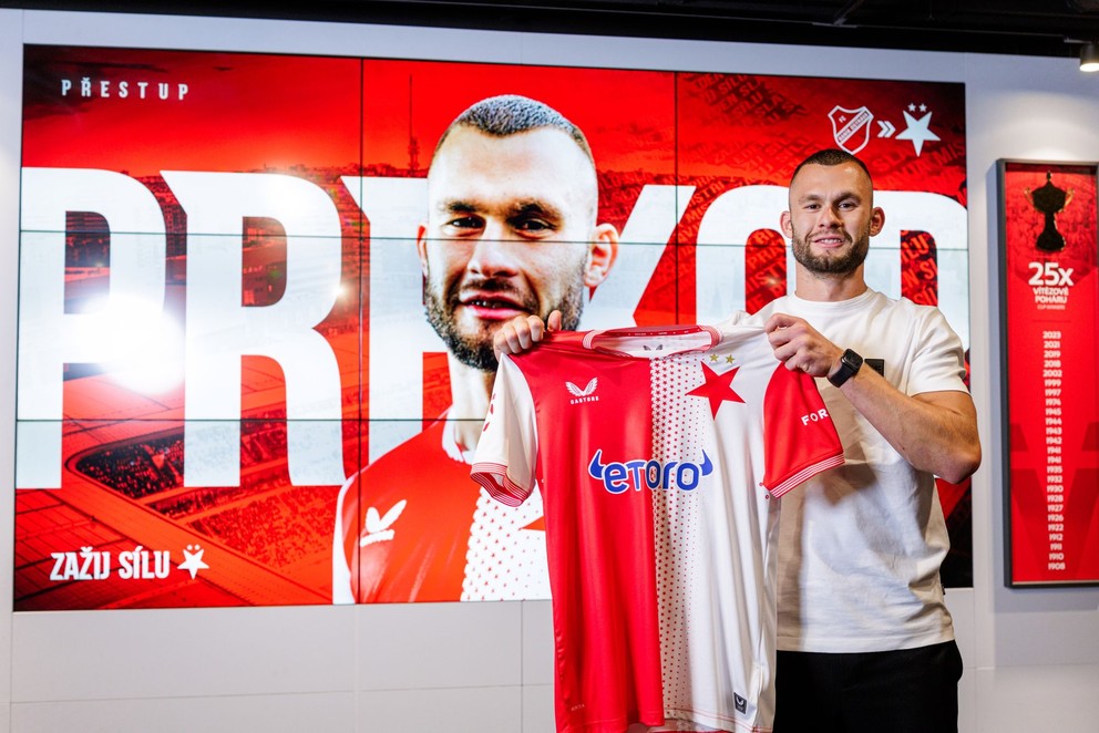 Erik Prekop prestúpil do Slavie Praha