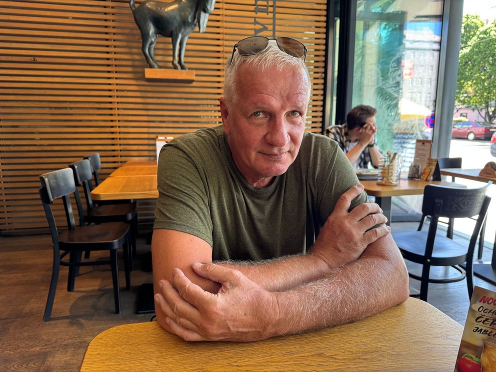 Ján Zvara počas rozhovoru pre Sportnet.