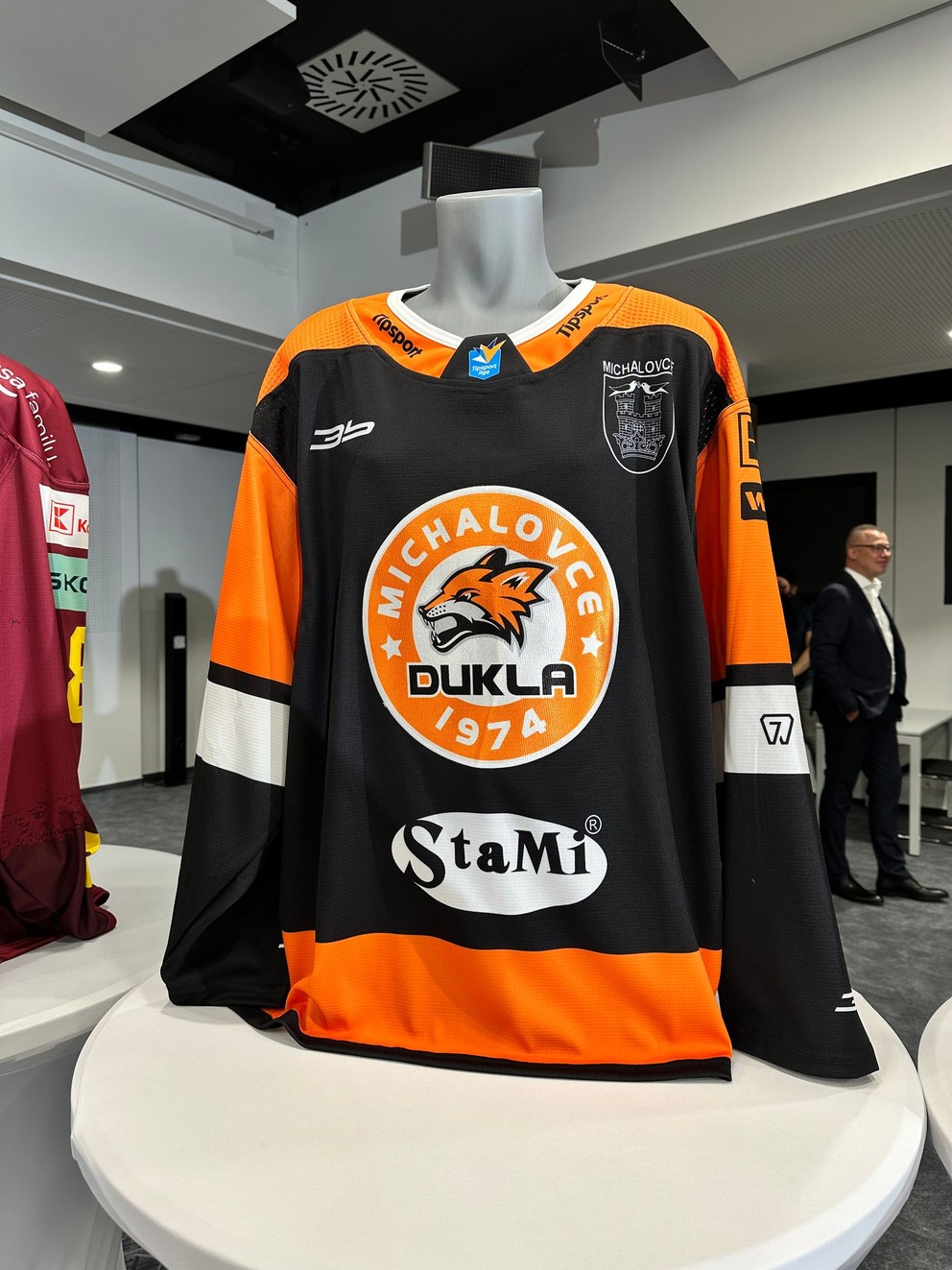 Nový dres HK Dukla Michalovce. 