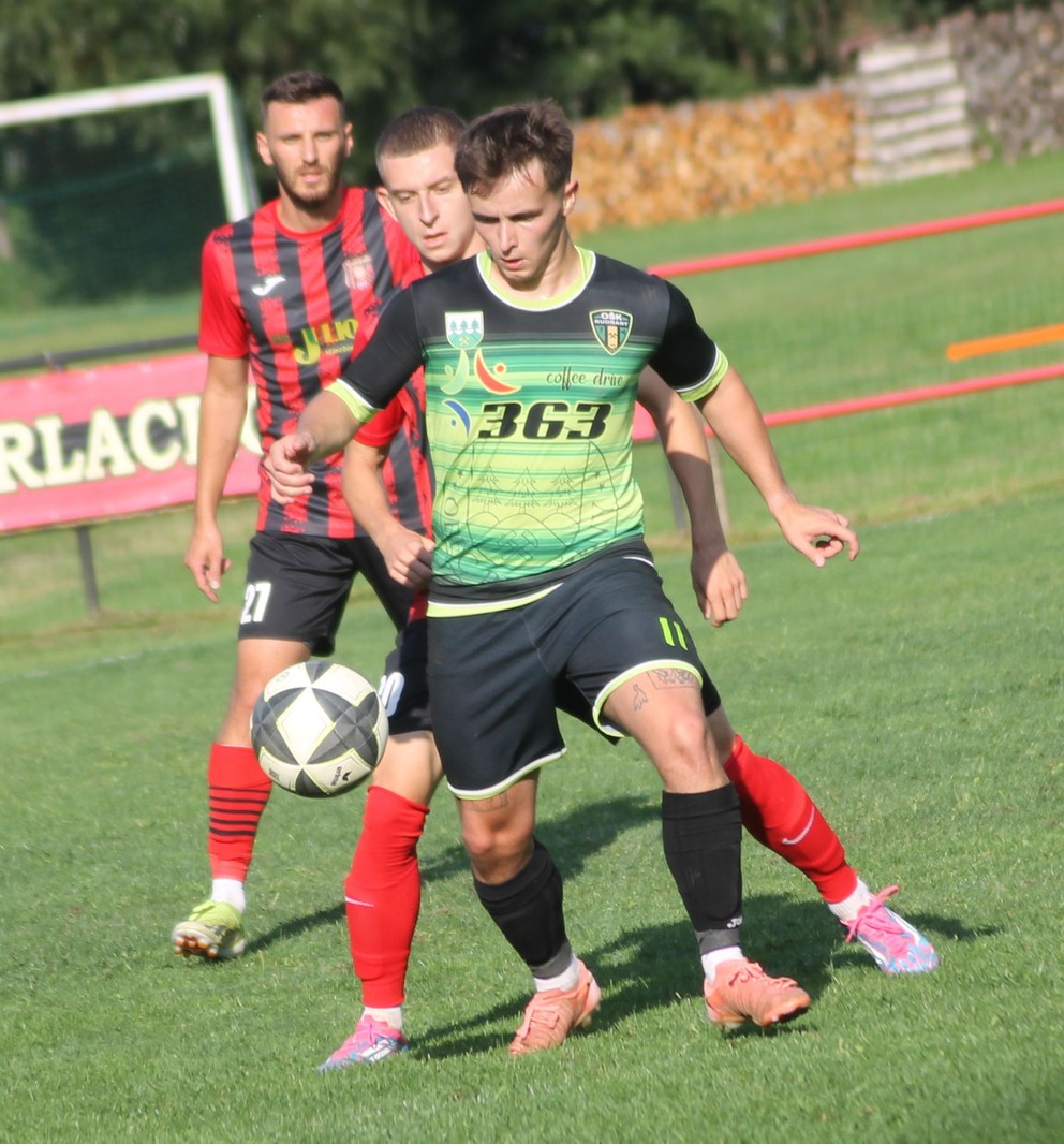 Fotka zo zápasu Gerlachov - Rudňany.