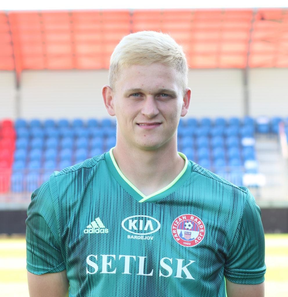 Dušan Dlugoš v drese Bardejova.