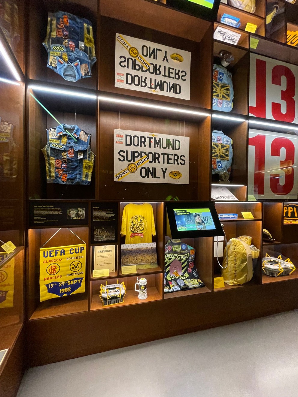 Súčasťou návštevy štadióna je aj možnosť vstúpiť do Borussea, teda klubového múzea.