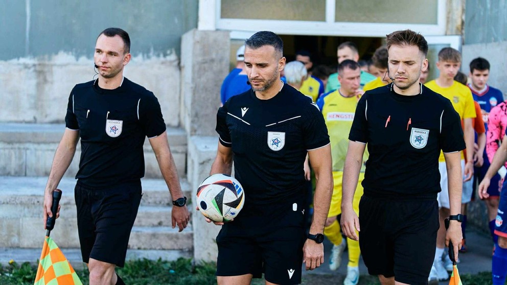 Rozhodca Mário Petraššovitš.