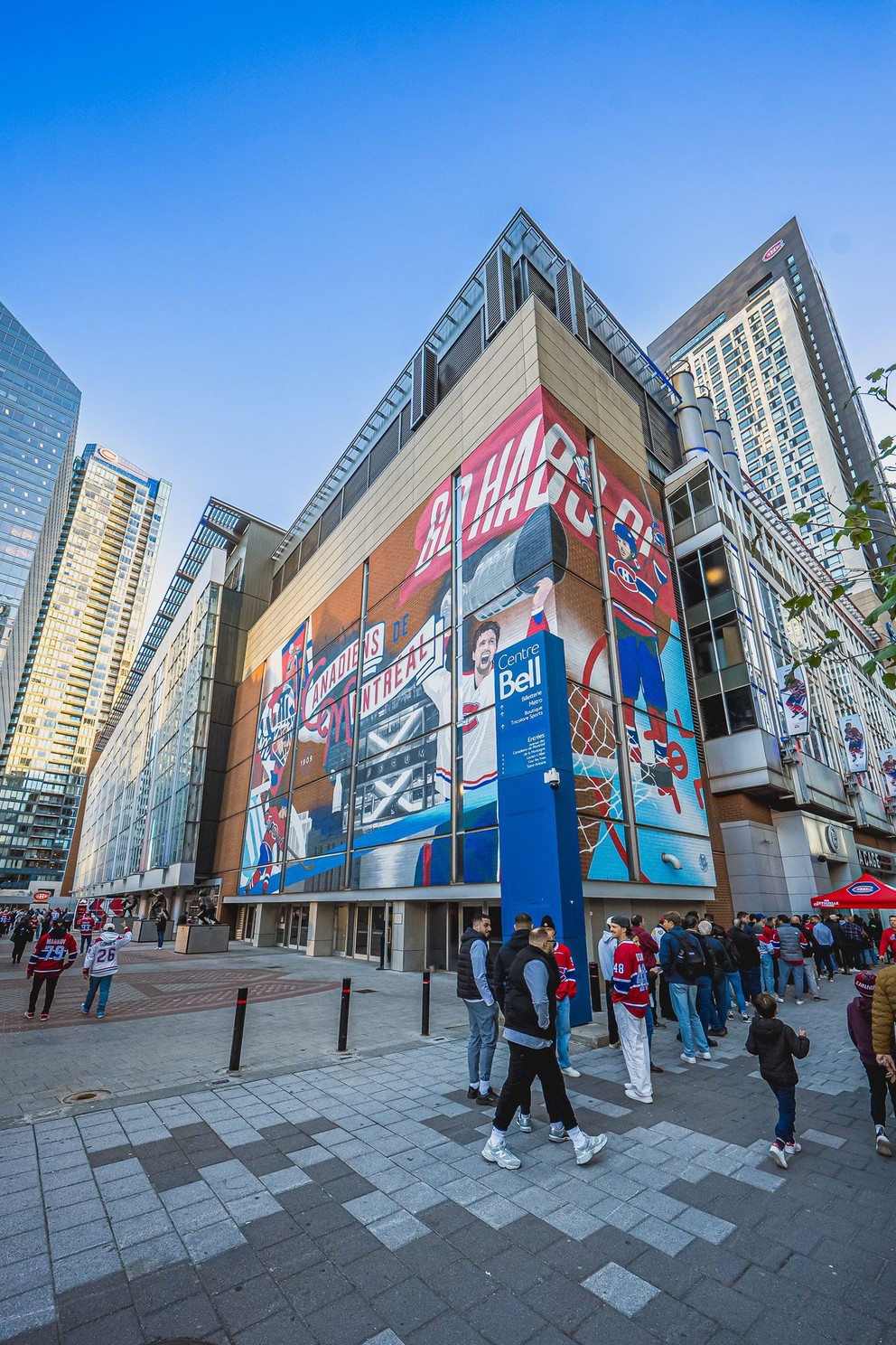 Aréna Bell Centre v Montreale.