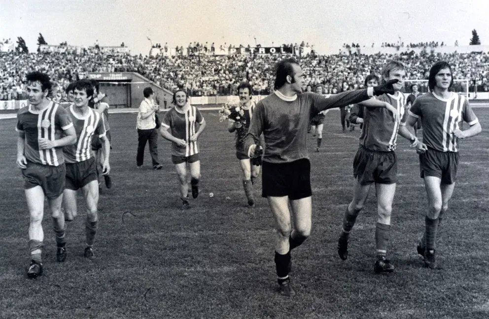 Inter vs. Slovan, rok 1975.