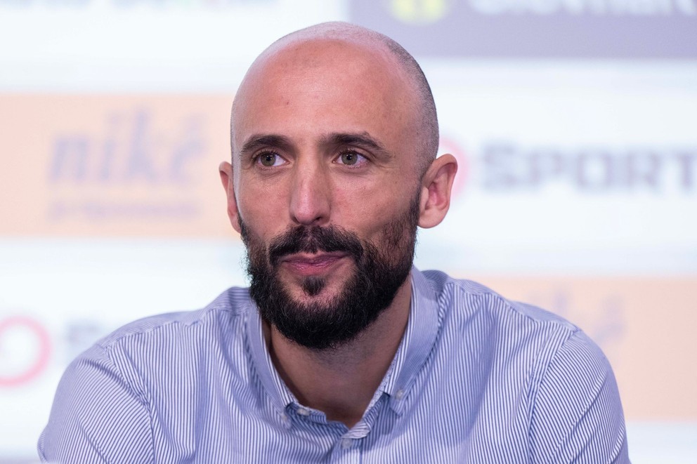 Na snímke tréner ženskej volejbalovej reprezentácie SR Martino Volpini.