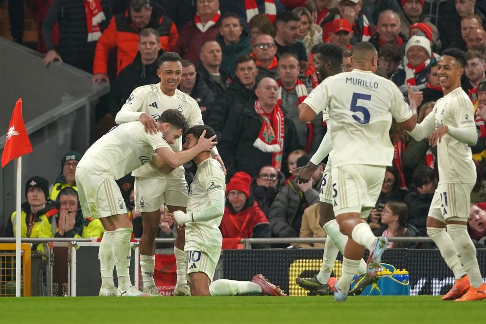 Hráči Nottinghamu Forest.