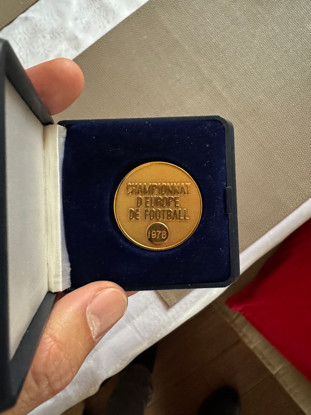 Zlatá medaila z ME 1976.