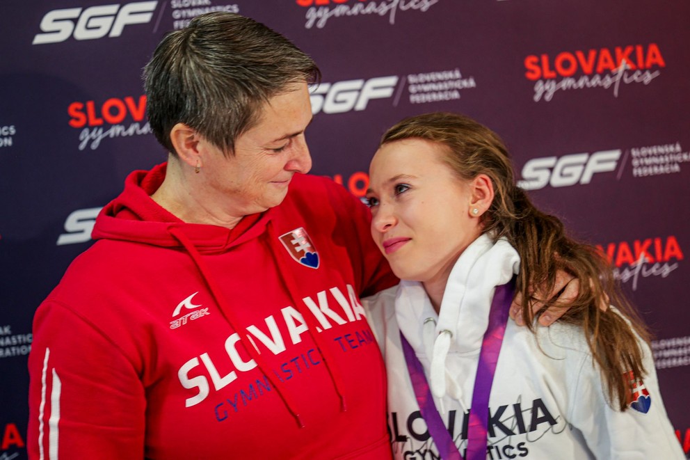 Katarína Krekáňová s Luciou Piliarovou.