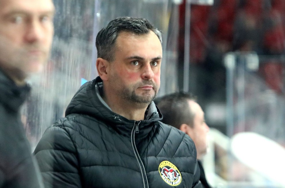Hlavný tréner Banskej Bystrice Vlastimil Wojnar.