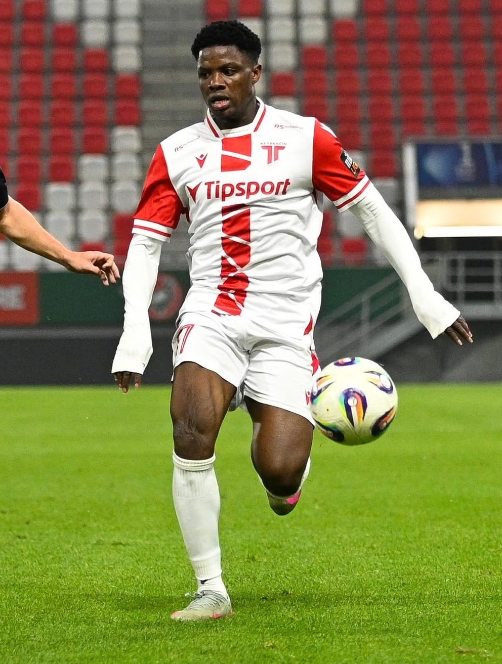 Sani Suleiman v drese Trenčína.