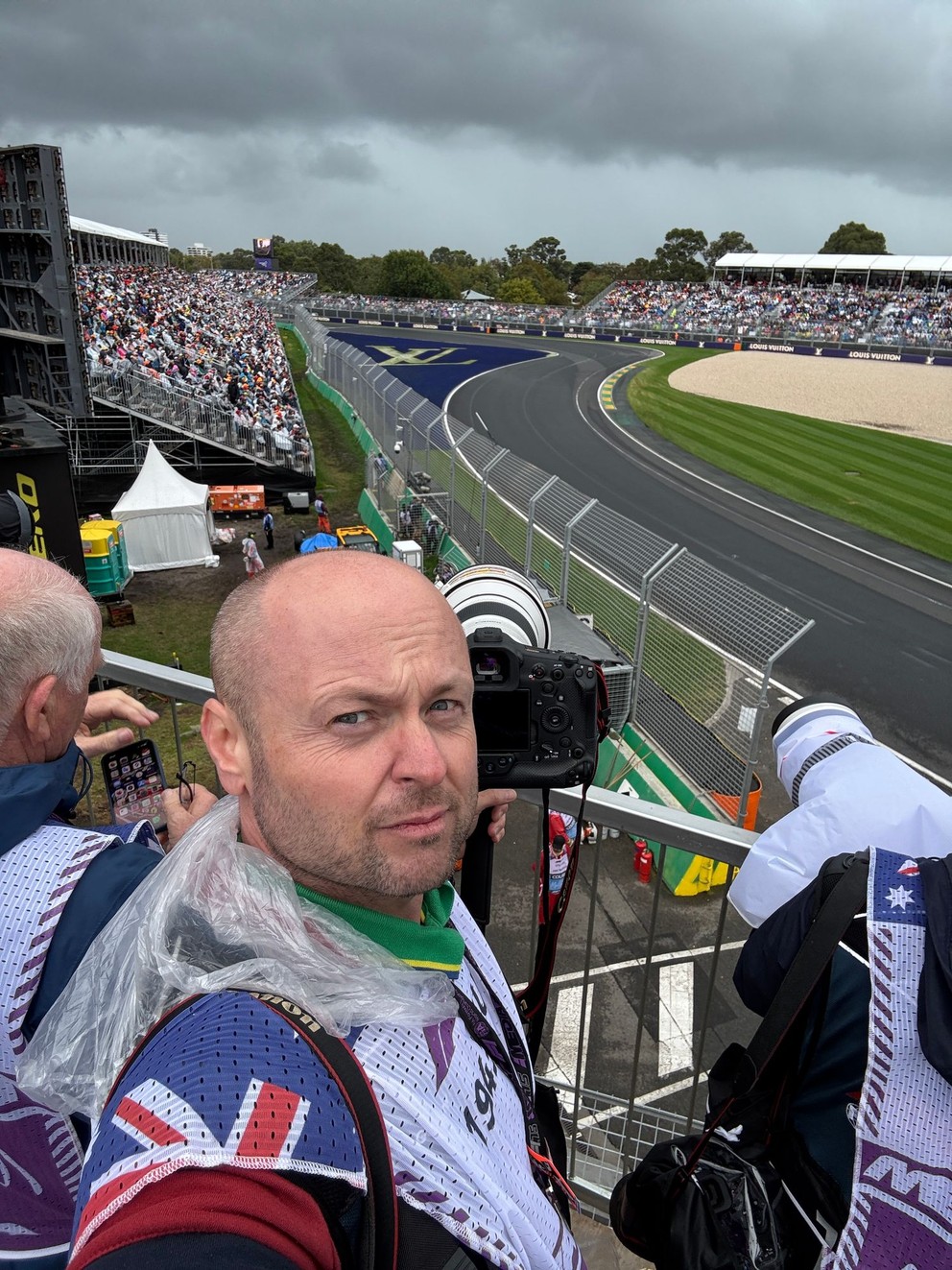 Slovenský fotograf F1 Martin Trenkler počas Veľkej ceny Austrálie. 