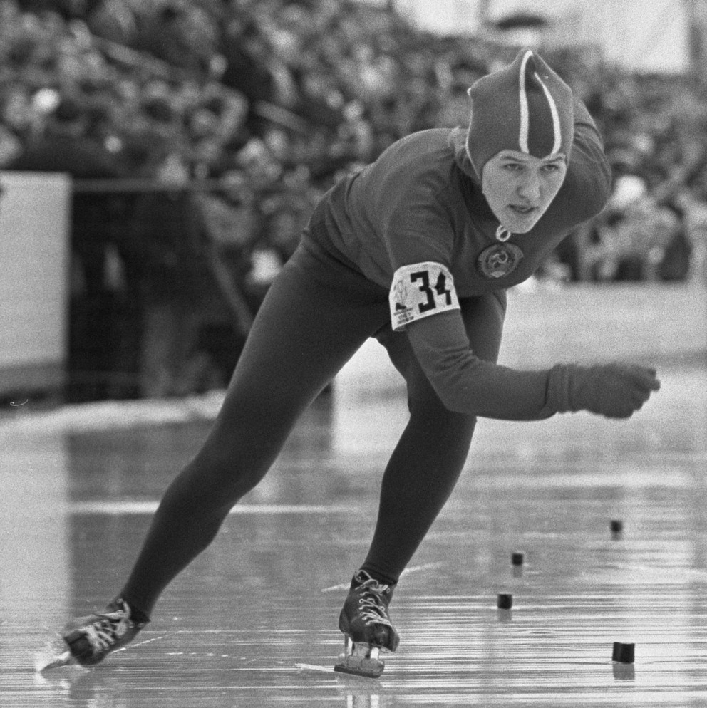 Lidija Skoblikovová v roku 1967.