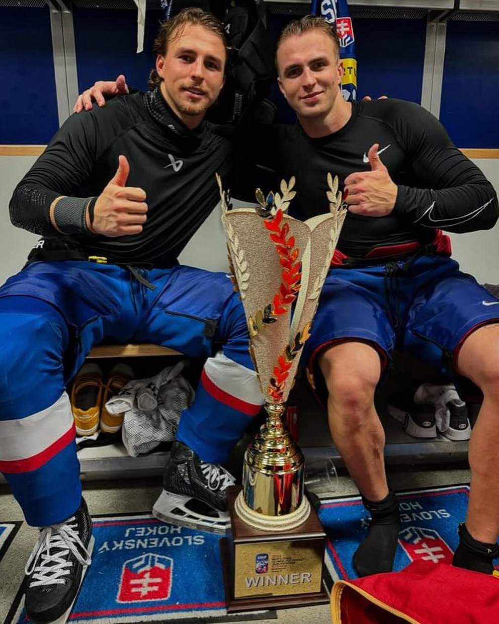 Bratia Kristián a Martin Pospíšilovci po úspešnej kvalifikácii na ZOH 2026. 