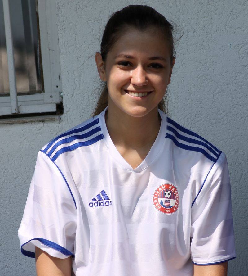 Jana Zrubcová v drese Bardejova.