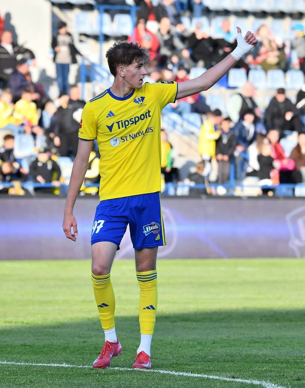 Adam Žulevič v drese MFK Zemplín Michalovce.