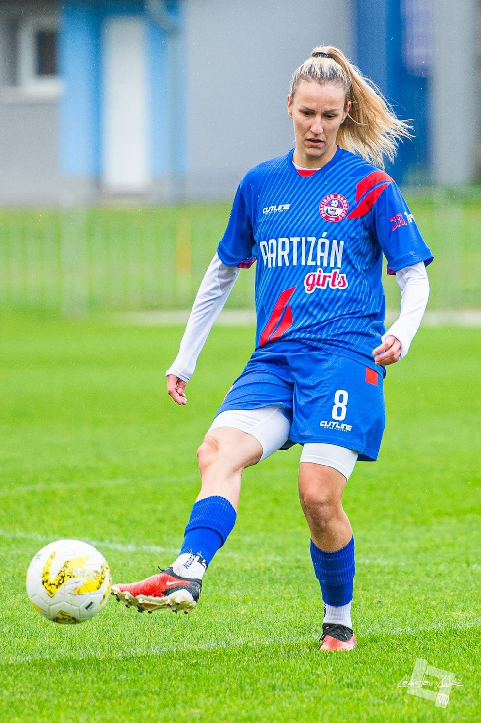 Zita Baníková v drese Partizána Bardejov.