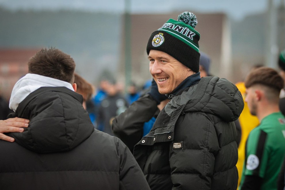 V súboji proti FC Nitra bol Juraj Kucka povzbudiť čierno-zelenú Prievidzu mentálne.