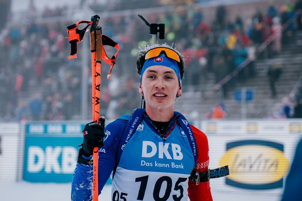 Martin Maťko v cieli.