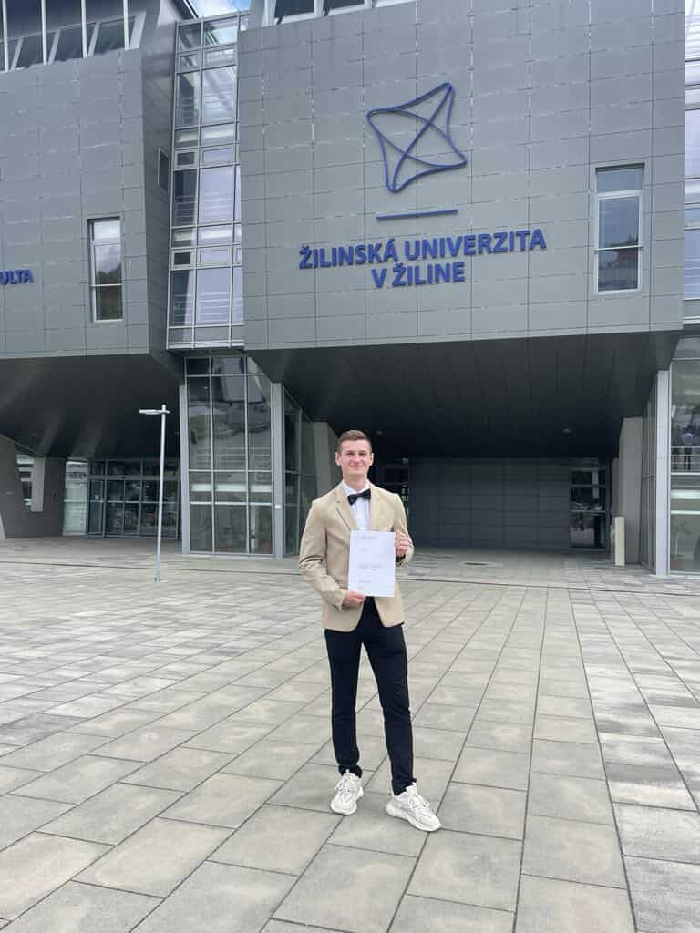 Patrik Iľko v drese MŠK Žilina.