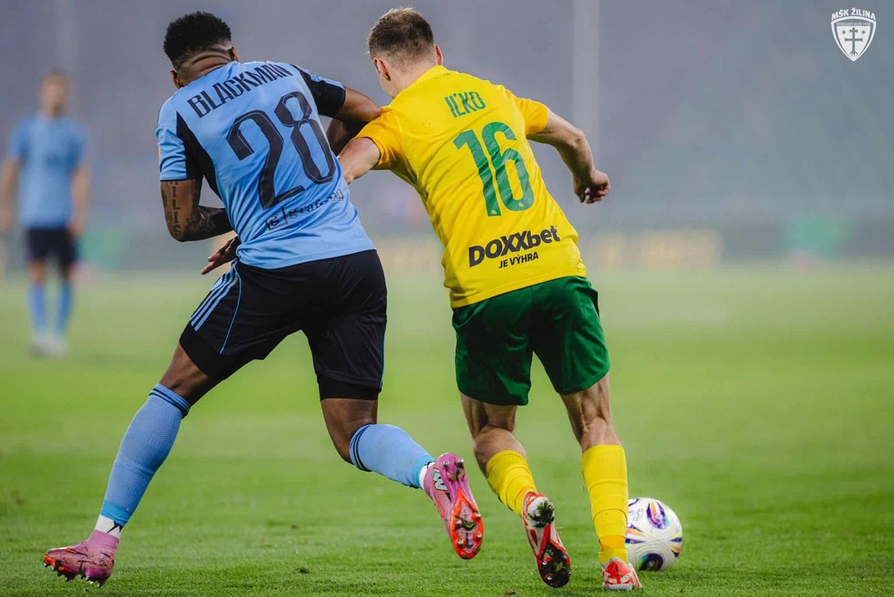 Patrik Iľko v drese MŠK Žilina.