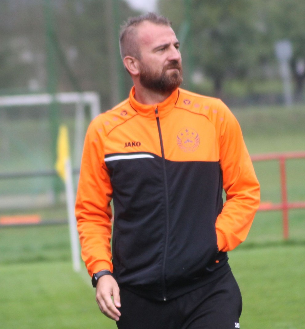 Tréner Stanislav Cuprišin.