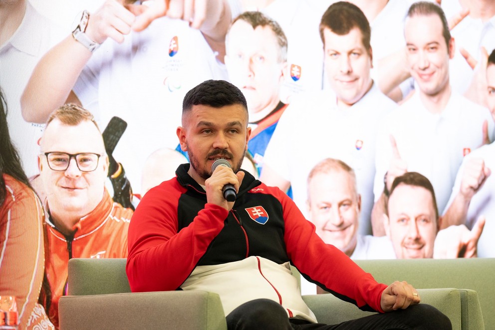 Na snímke vedúci slovenskej výpravy na XIV. zimných paralympijských hrách 2026 Miláno/Cortina Tomáš Varga.