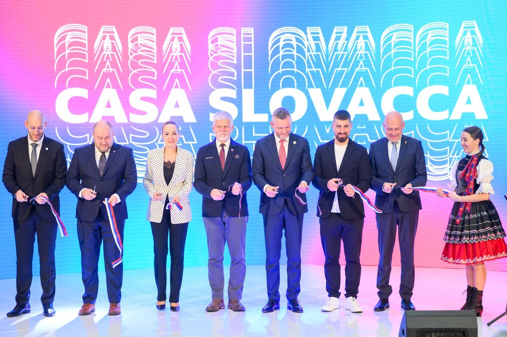 Otvorenie slovenského domu Casa Slovacca v Miláne. 