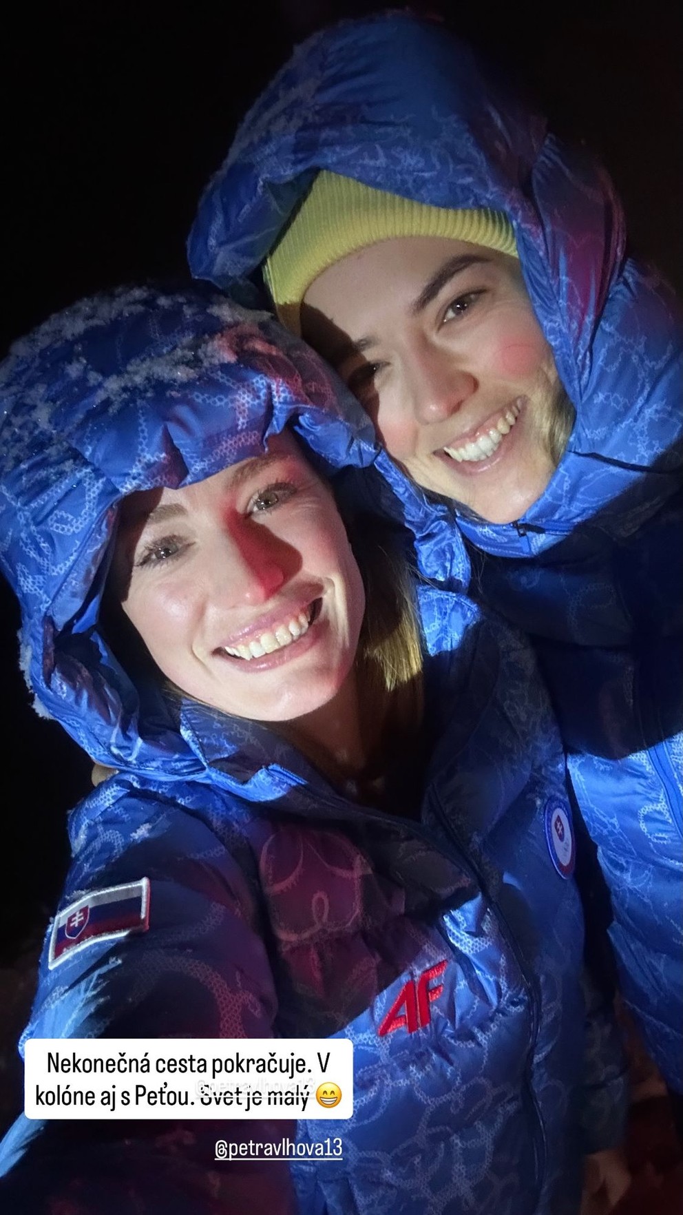 Stretnutie Ivony Fialkovej a Petry Vlhovej.