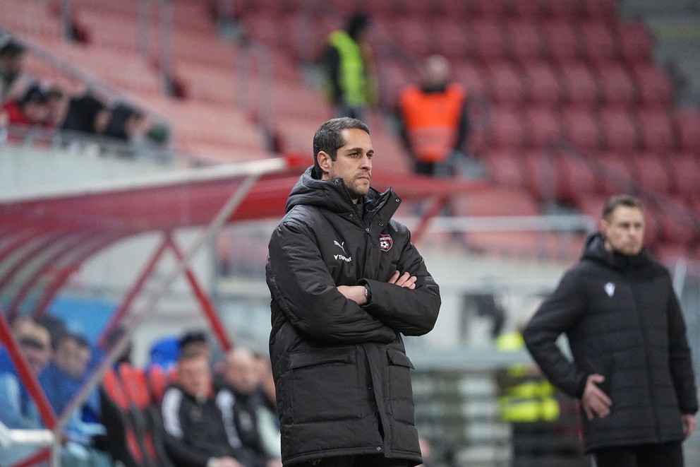 Na snímke hlavný tréner Spartaku Trnava Antonio Munoz.
