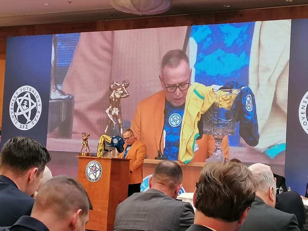 Kandidát na prezidenta SFZ Martin Filipkov.