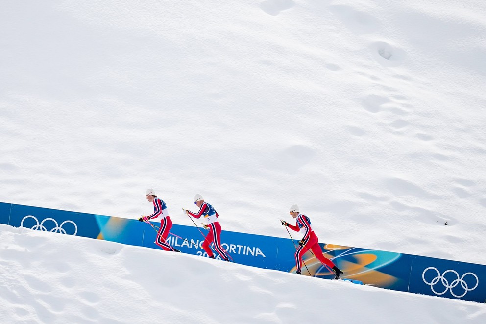 Johannes Hoesflot Klaebo počas ZOH 2026.