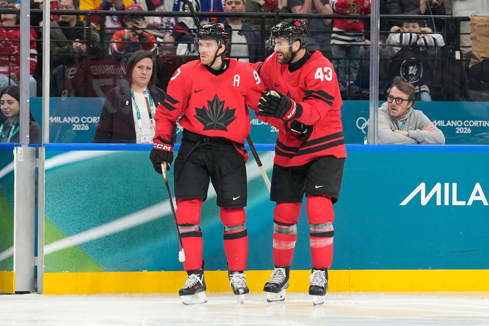 Hviezdy Kanady - Connor McDavid a Tom Wilson.