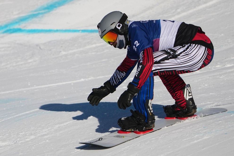 Český snoubordista Kryštof Choura.