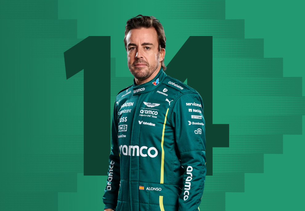 Fernando Alonso - Aston Martin.