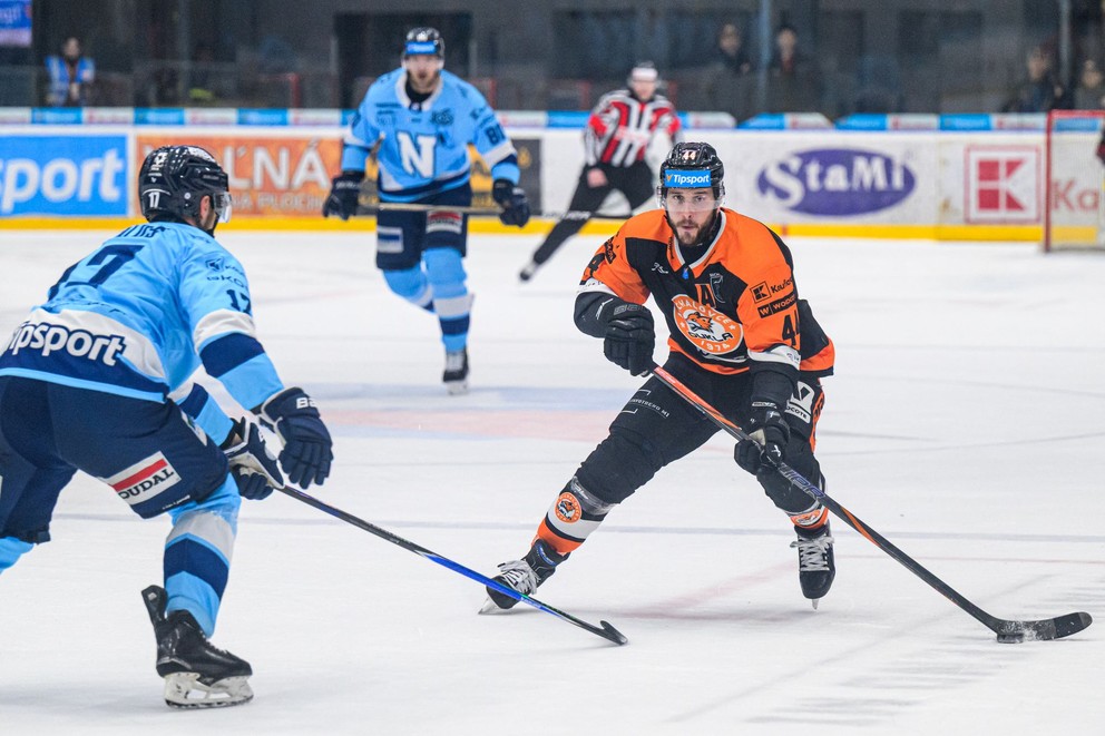 Jakub Meliško (vpravo) v drese Michaloviec. 