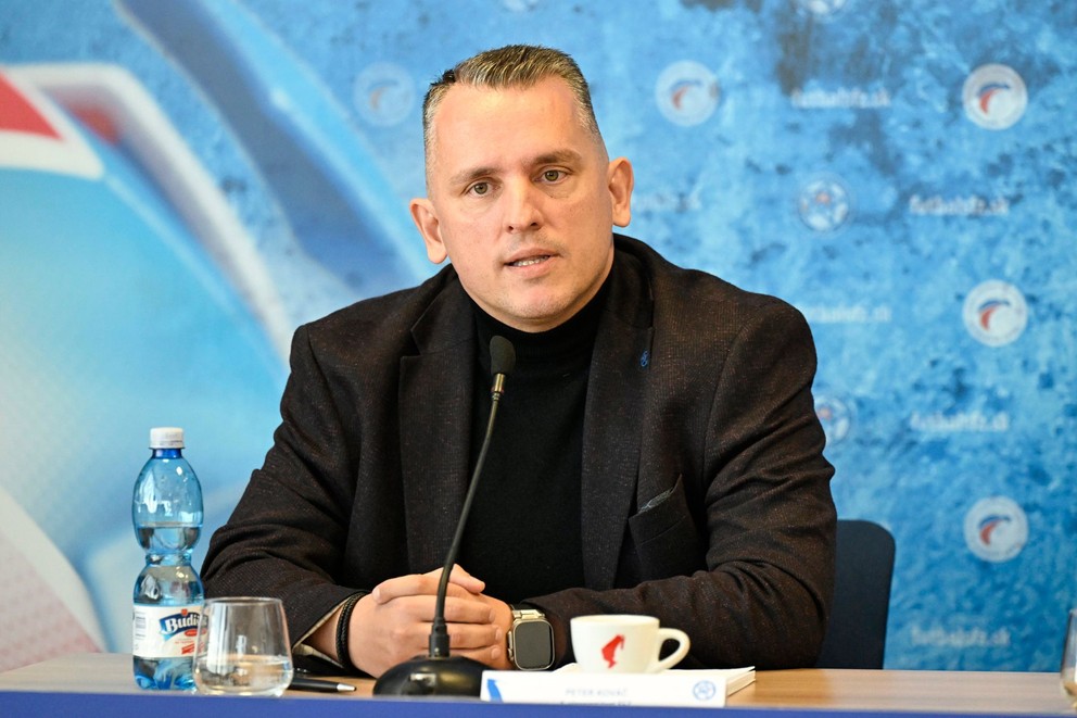 prvý viceprezident Slovenského futbalového zväzu (SFZ) Peter Kováč