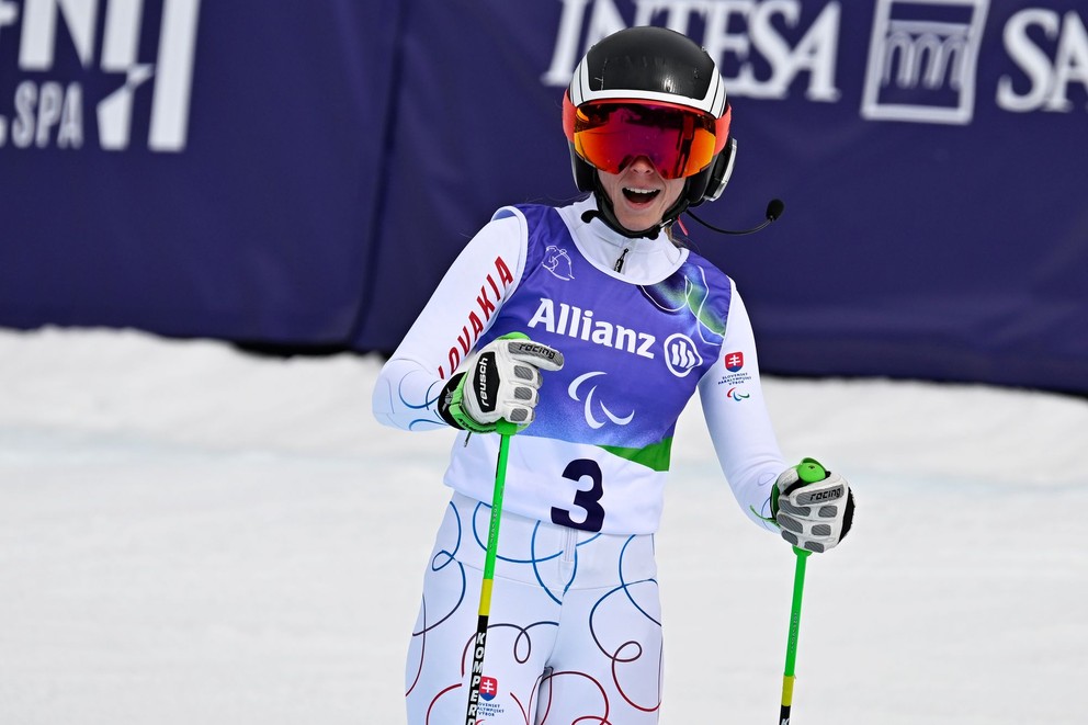 Slovenská paraalpská lyžiarka Alexandra Rexová