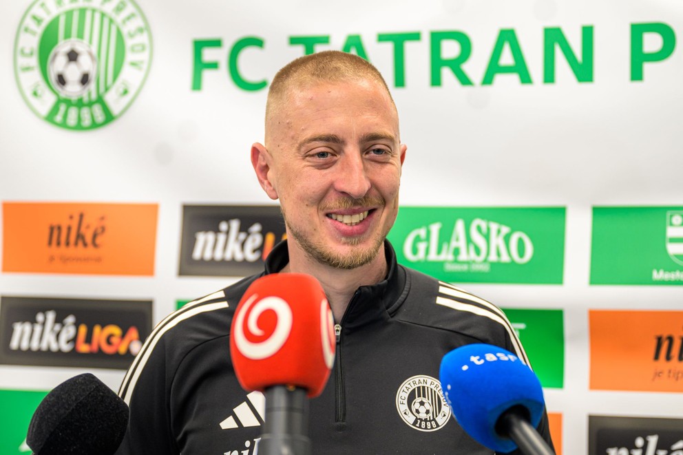 Na snímke nový hlavný tréner FC Tatran Prešov Erik Havrila.