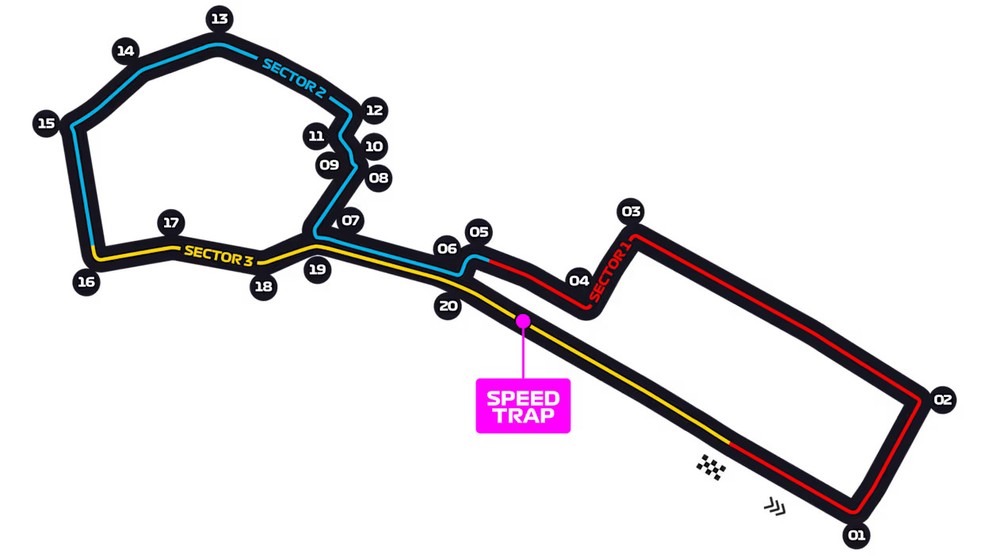 Formula 1: Okruh Veľkej ceny Azerbajdžanu.