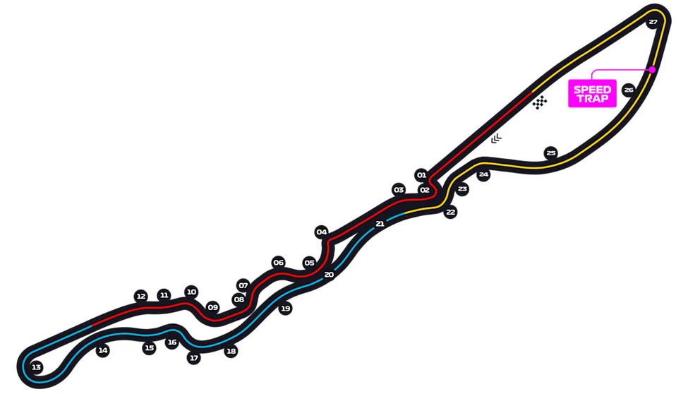 Formula 1: Okruh Veľkej ceny Saudskej Arábie.