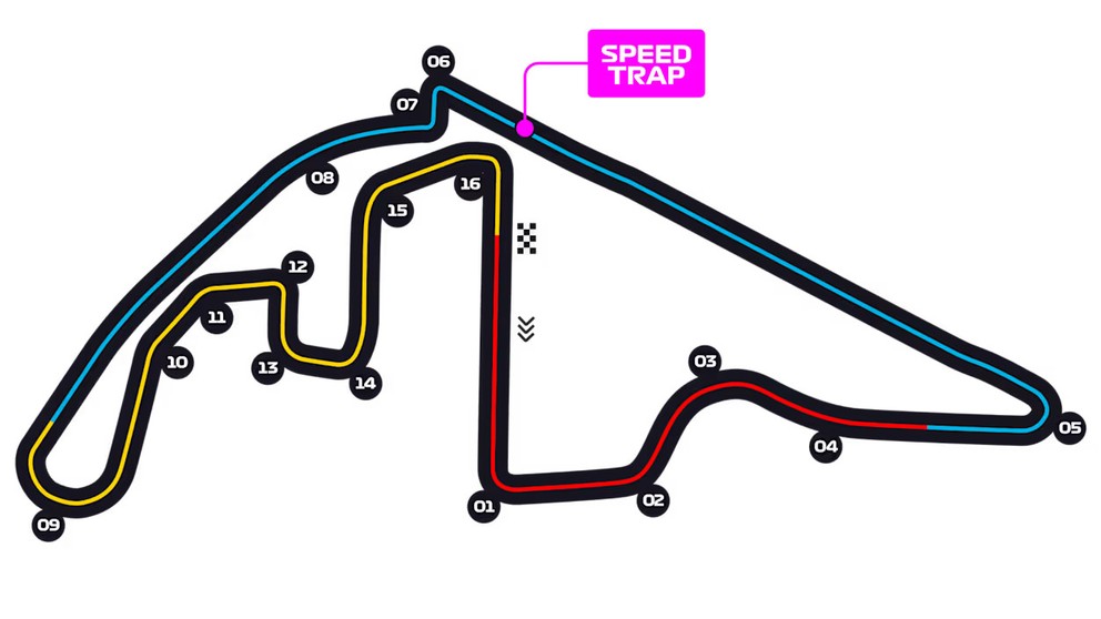 Formula 1: Okruh Veľkej ceny Abú Zabí.