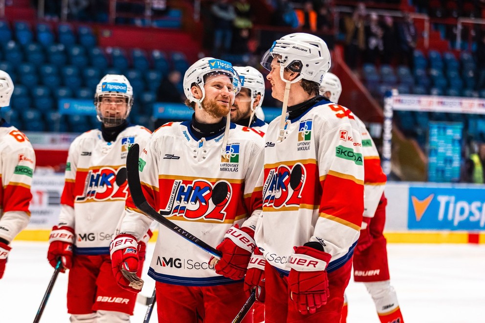 Dawson Tritt (vpravo) v drese Liptovského Mikuláša. 