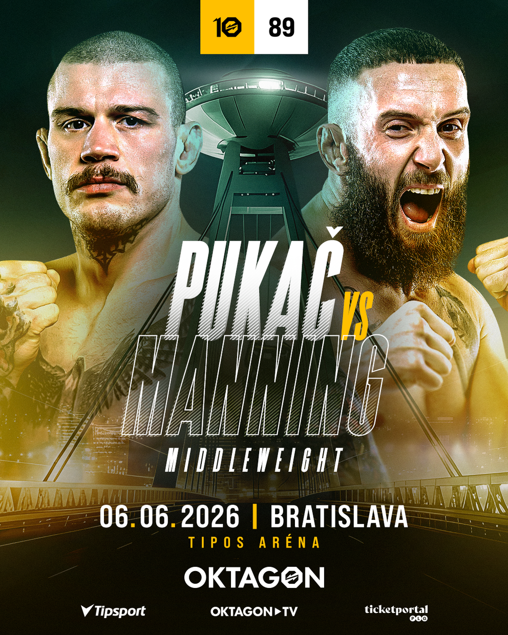 Pukač bude v Bratislave bojovať s Manningom.