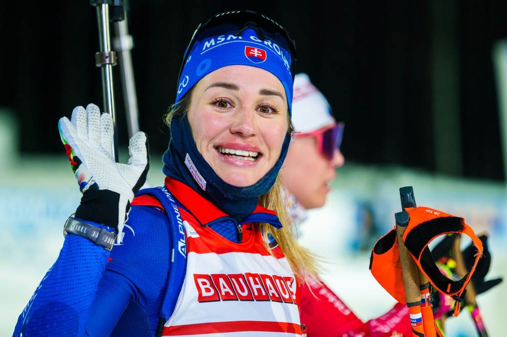 Paulína Bátovská Fialková vo vytrvalostných pretekoch v Kontiolahti