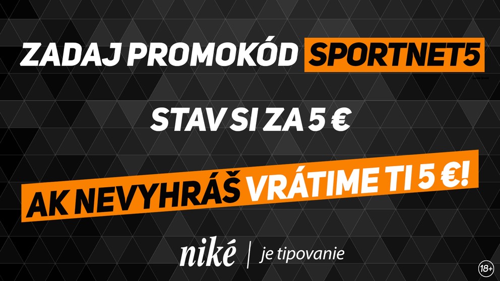 Tipujte Slovensko – Kosovo: S promokódom SPORTNET5 od Niké neprehráte!