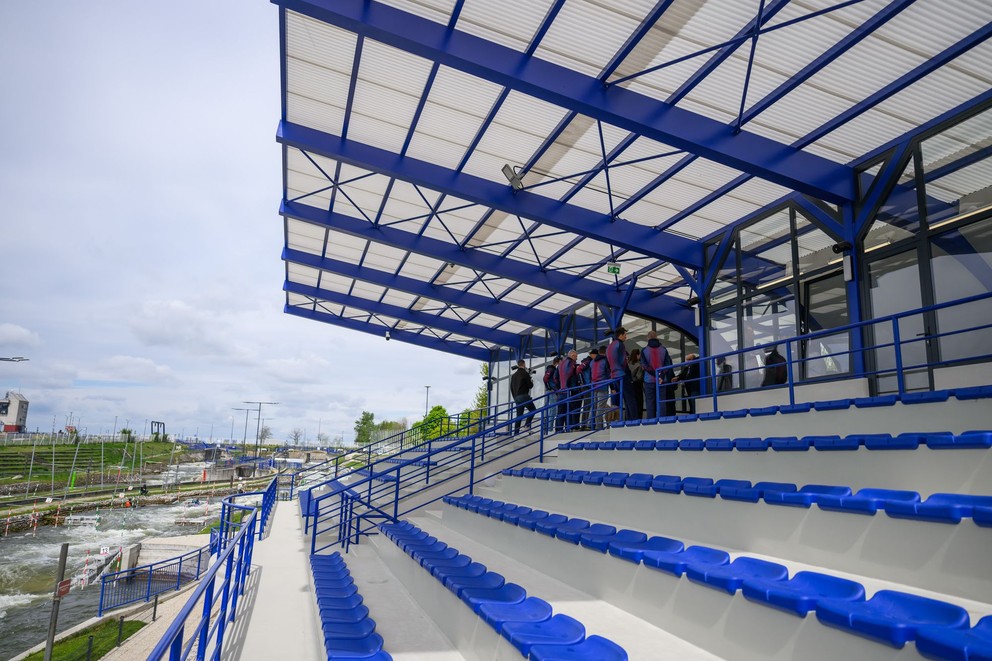 Na snímke areál divokej vody Čunovo.