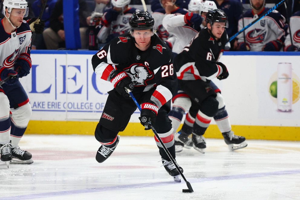 Kapitán Buffala Rasmus Dahlin.