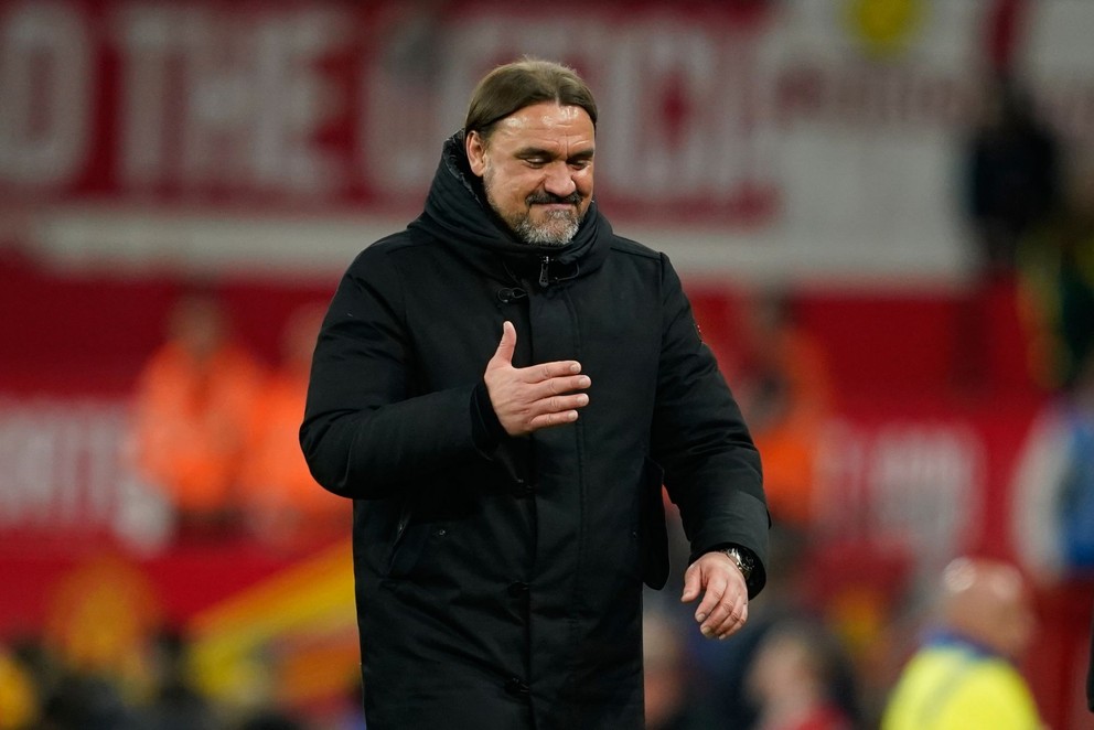 Tréner Leedsu United Daniel Farke sa teší z výhry nad Manchestrom United.